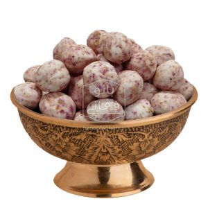 شکر پنیر گل محمدی - آبنبات گل محمدی با گلبرگ محمدی طبیعی