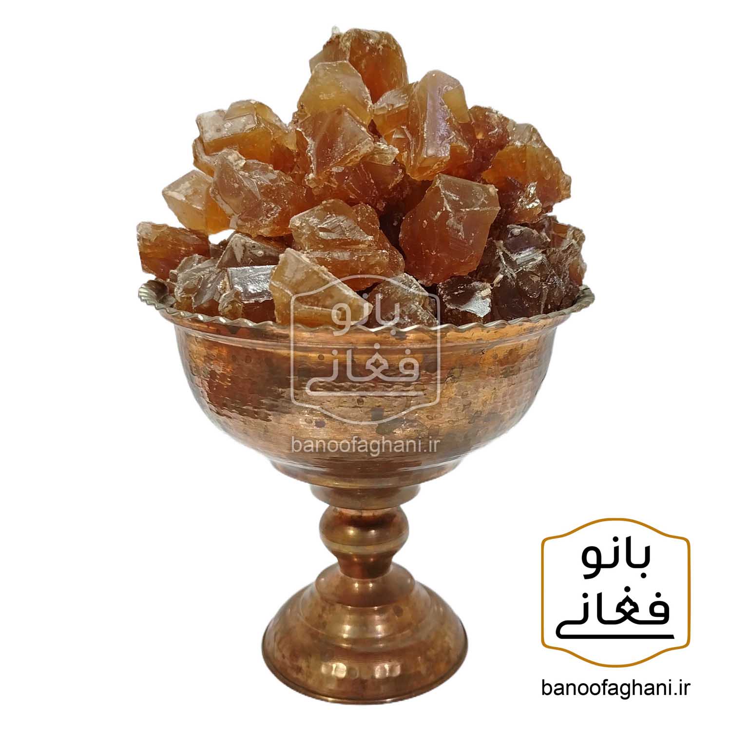 لقمه نبات یزدی دارچینی - کاسه نبات یزدی دارچینی