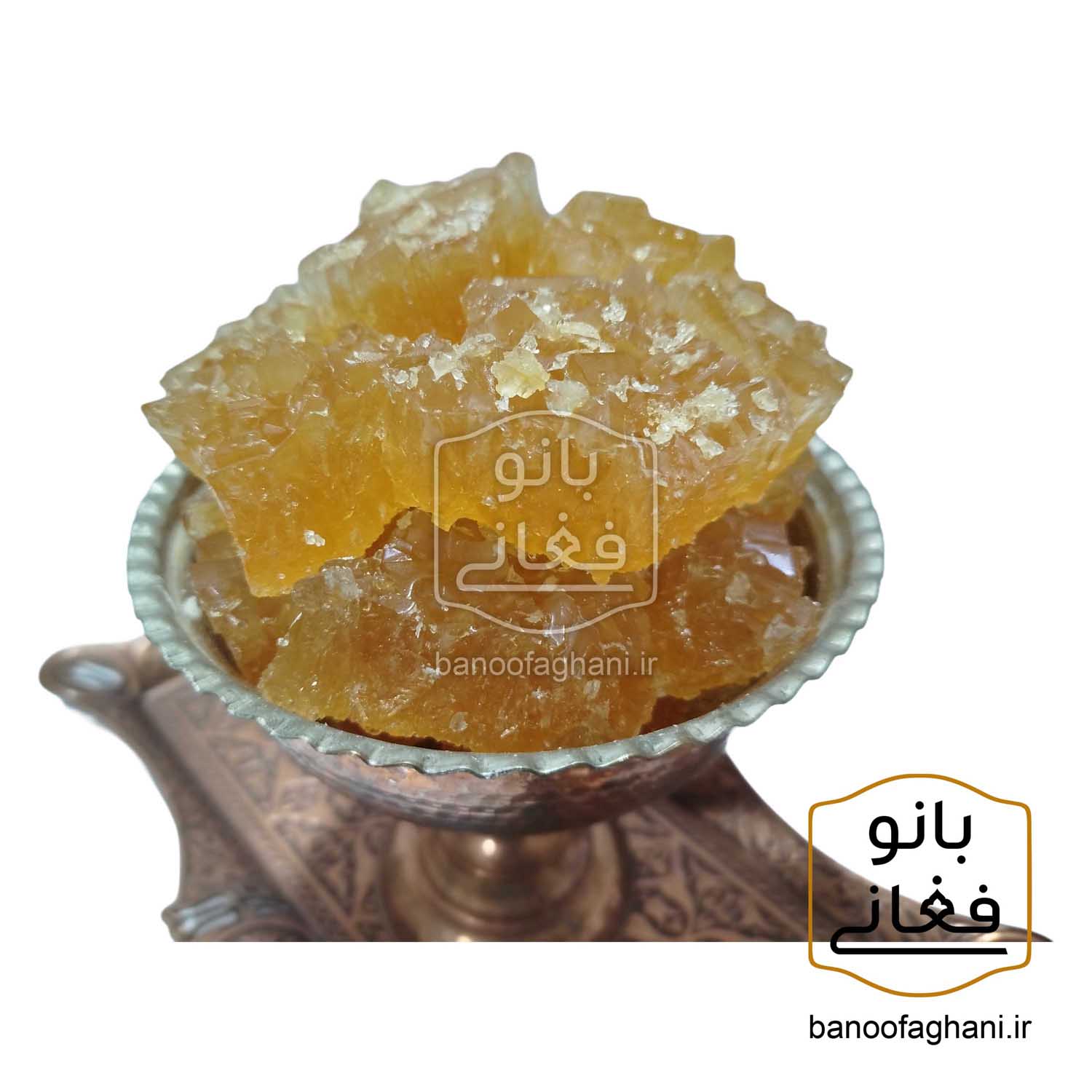 خرید و قیمت لقمه نبات یزدی شیره انگور - کاسه نبات یزدی شیره انگور عسگری