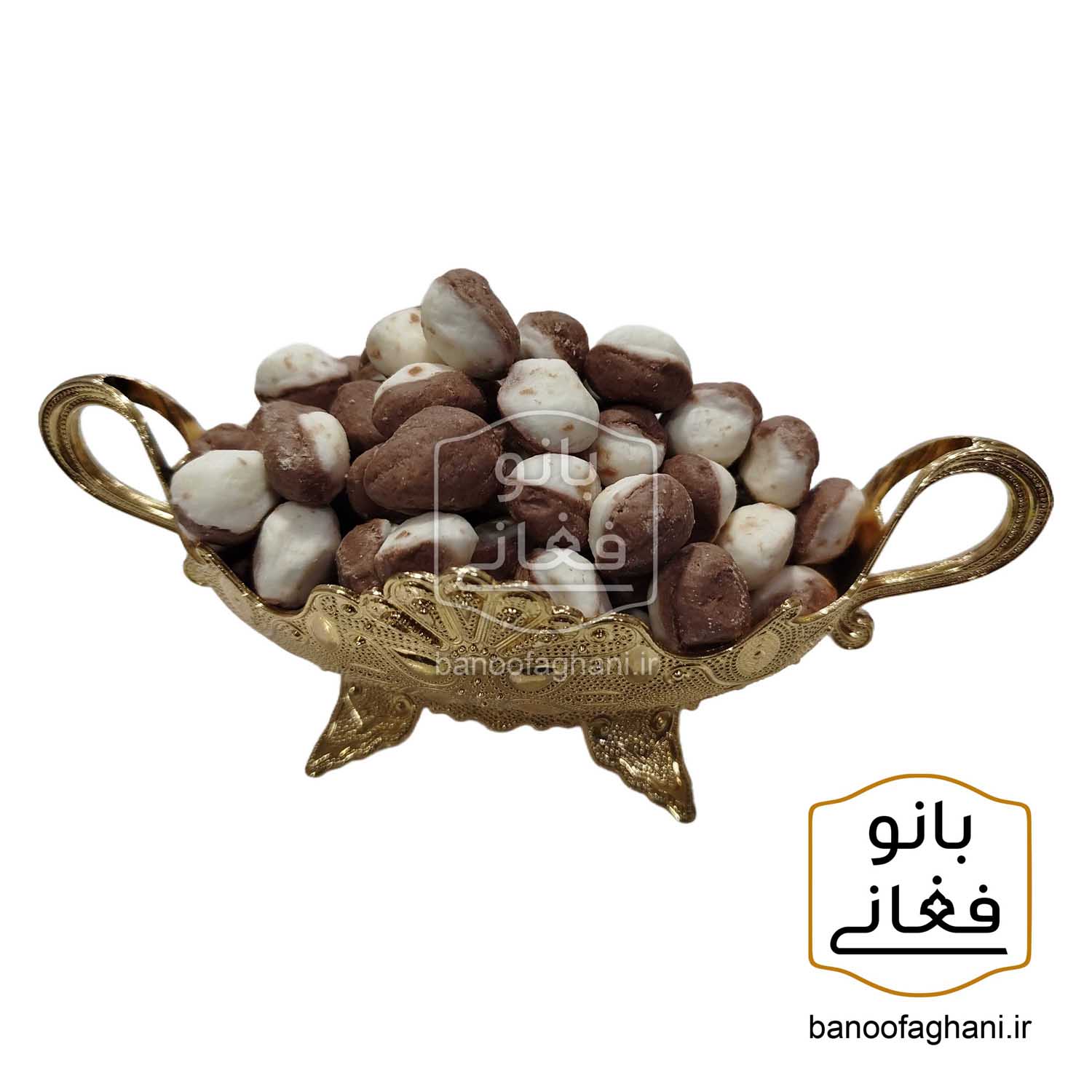 شکر پنیر کاکائویی - آبنبات بجنوردی کاکائویی